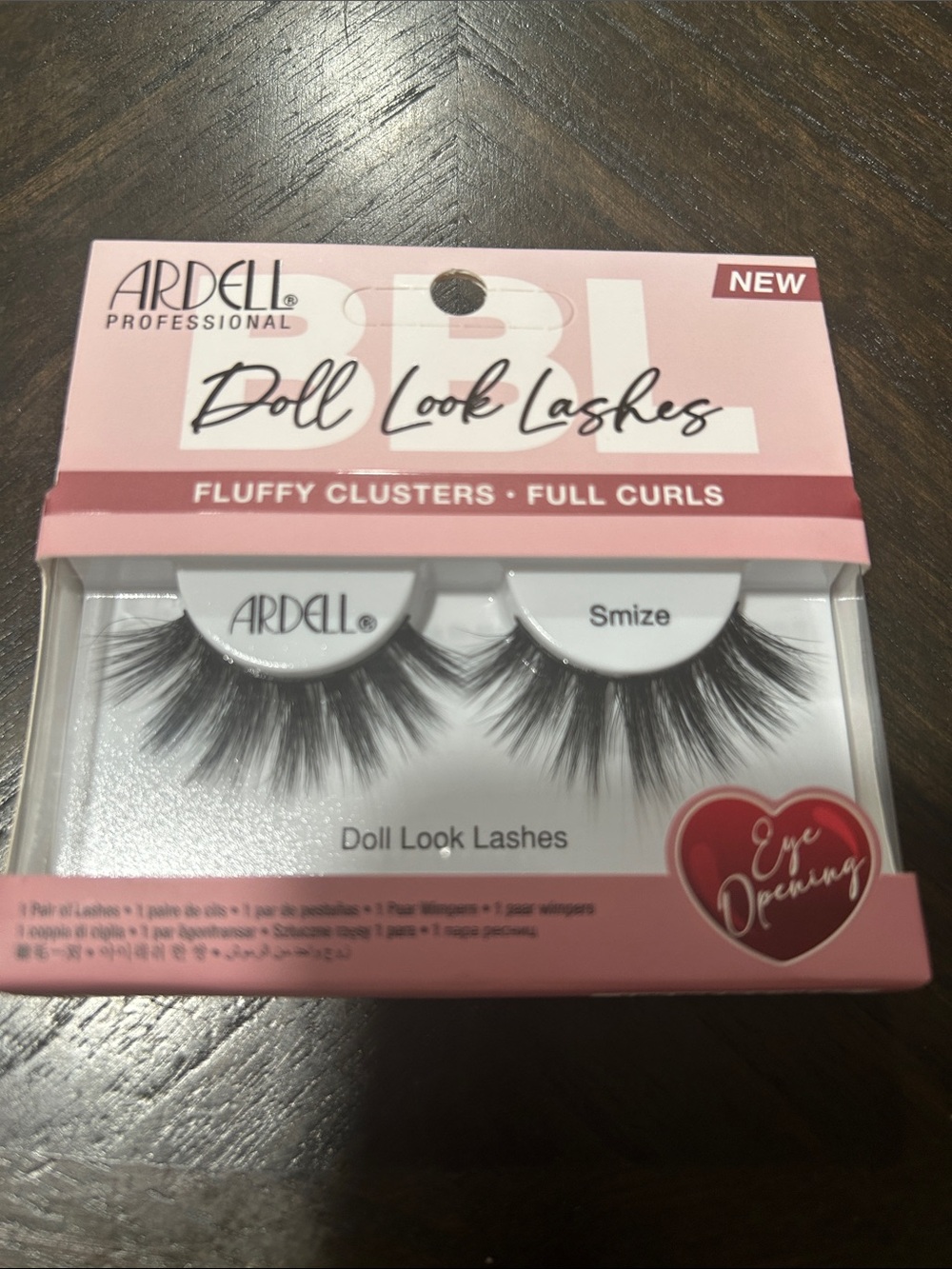 Ardell Doll Look Lashes - Smize (Black, Pink Packaging)